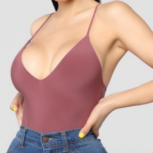 FASHION NOVA // Sleek and Slay Bodysuit - Picture 2 of 6